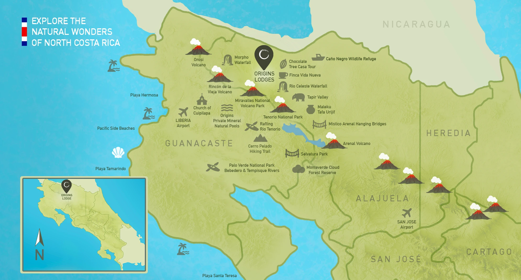 Your Gateway to North of Costa Rica Natural Wonders