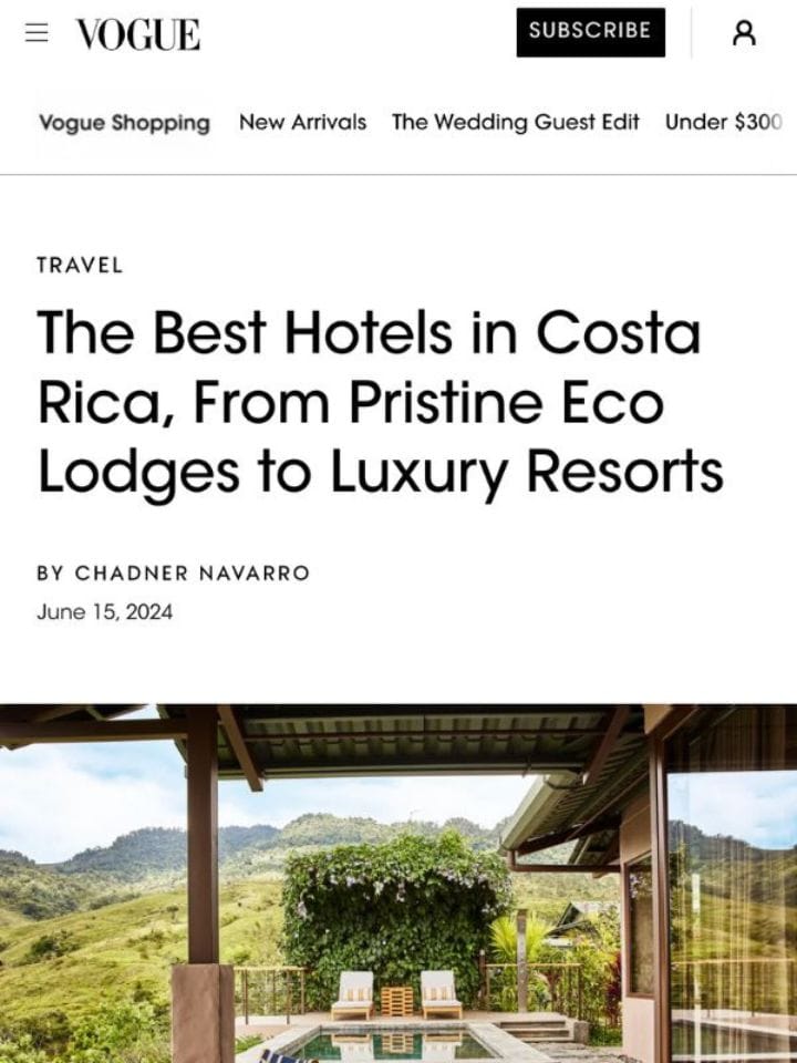 The Best Hotels in Costa Rica, From Pristine Eco Lodges to Luxury Resorts